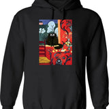 Math Gifts Sorry I'm Late I Took The Rhombus Math Nerd Funny Gifts Hoodie - Black