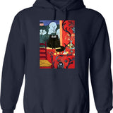 Math Gifts Sorry I'm Late I Took The Rhombus Math Nerd Funny Gifts Hoodie - Navy