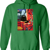 Math Gifts Sorry I'm Late I Took The Rhombus Math Nerd Funny Gifts Hoodie - Green