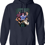 Matt Rife Graphic Pullover Hoodie - Navy