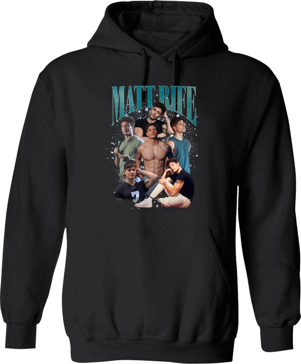Matt Healy - Ratty Healy Vintage Bootleg Hoodie - Black