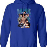 Matt Healy - Ratty Healy Vintage Bootleg Hoodie - Blue