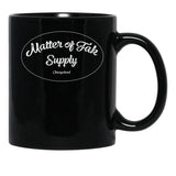 Matter of Fak Supply Chicagoland Black Coffee Mug, Gift Coffee Mug - Black