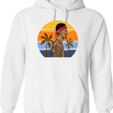 Max And Kyle Hoodie - Retro Graphic Pullover Hoodie for Men & Women - White