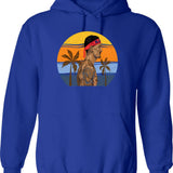 Max And Kyle Hoodie - Retro Graphic Pullover Hoodie for Men & Women - Blue