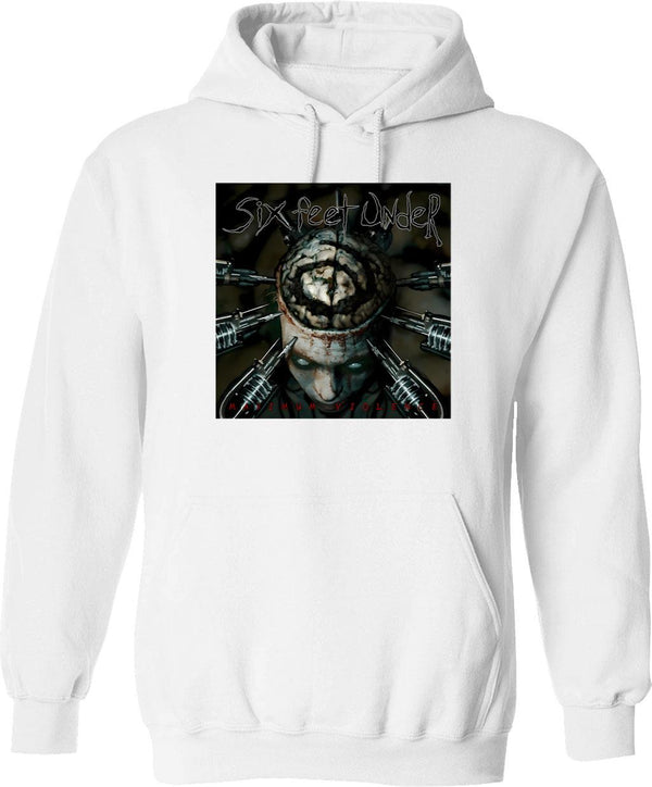 Max Holloway Hoodie - Retro Graphic Pullover Hoodie for Men & Women - White