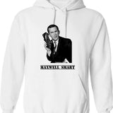 Maximum Violence Hoodie - Retro Graphic Pullover Hoodie for Men & Women - White