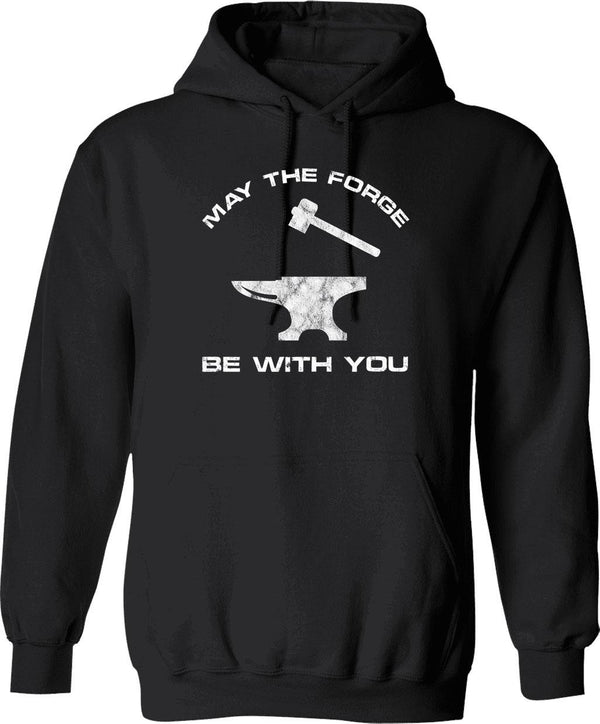 May The 14 Be With You Sewing Machine Quilting Vintage Funny Womens Hoodie - Black