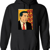 Mean Streak Classic Hoodie - Retro Graphic Pullover Hoodie for Men & Women - Black