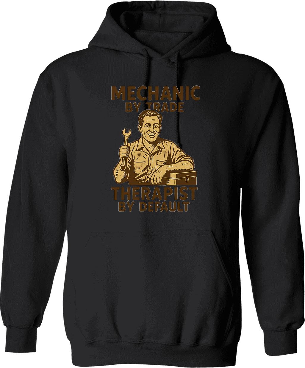 Meanwhile... Hoodie - Retro Graphic Pullover Hoodie for Men & Women - Black