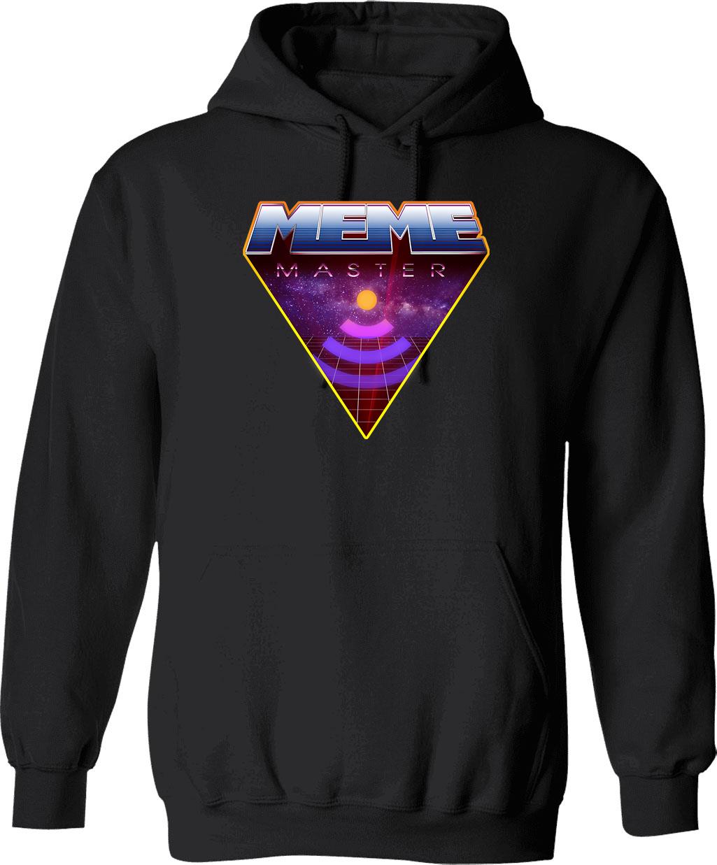 Mel The Legend Hoodie - Retro Graphic Pullover Hoodie for Men & Women - Black