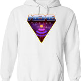 Mel The Legend Hoodie - Retro Graphic Pullover Hoodie for Men & Women - White