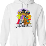 Meme Vintage Labubu The Monsters Funny Labubu Cute Hoodie - White