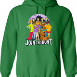 Meme Vintage Labubu The Monsters Funny Labubu Cute Hoodie - Green