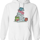 Men Women Bree Van De Kamp Homage Funny Men Fan Hoodie - White