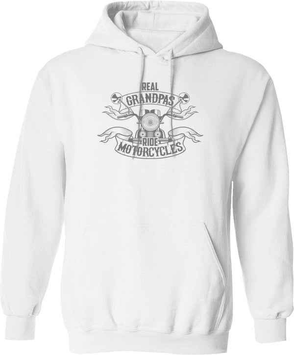Mens Pops Like A Grandpa Only Cooler Vintage Retro Pops Dad Hoodie - White