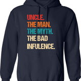 Mens Vintage Chicken Daddy Chicken Dad Father Farmer Retro Hoodie - Navy