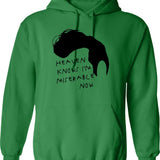 Mens Womens Cavetown Funny Fans Hoodie - Sarcastic Humor Graphic Hoodie - Green