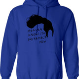 Mens Womens Cavetown Funny Fans Hoodie - Sarcastic Humor Graphic Hoodie - Blue