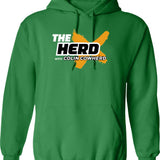 Mens Wooden Spoon Survivor Hoodie Italian Filipino Pride - Green