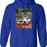 Menx27s The Herd With Colin Cowherd Logo Classic Hoodie - Blue