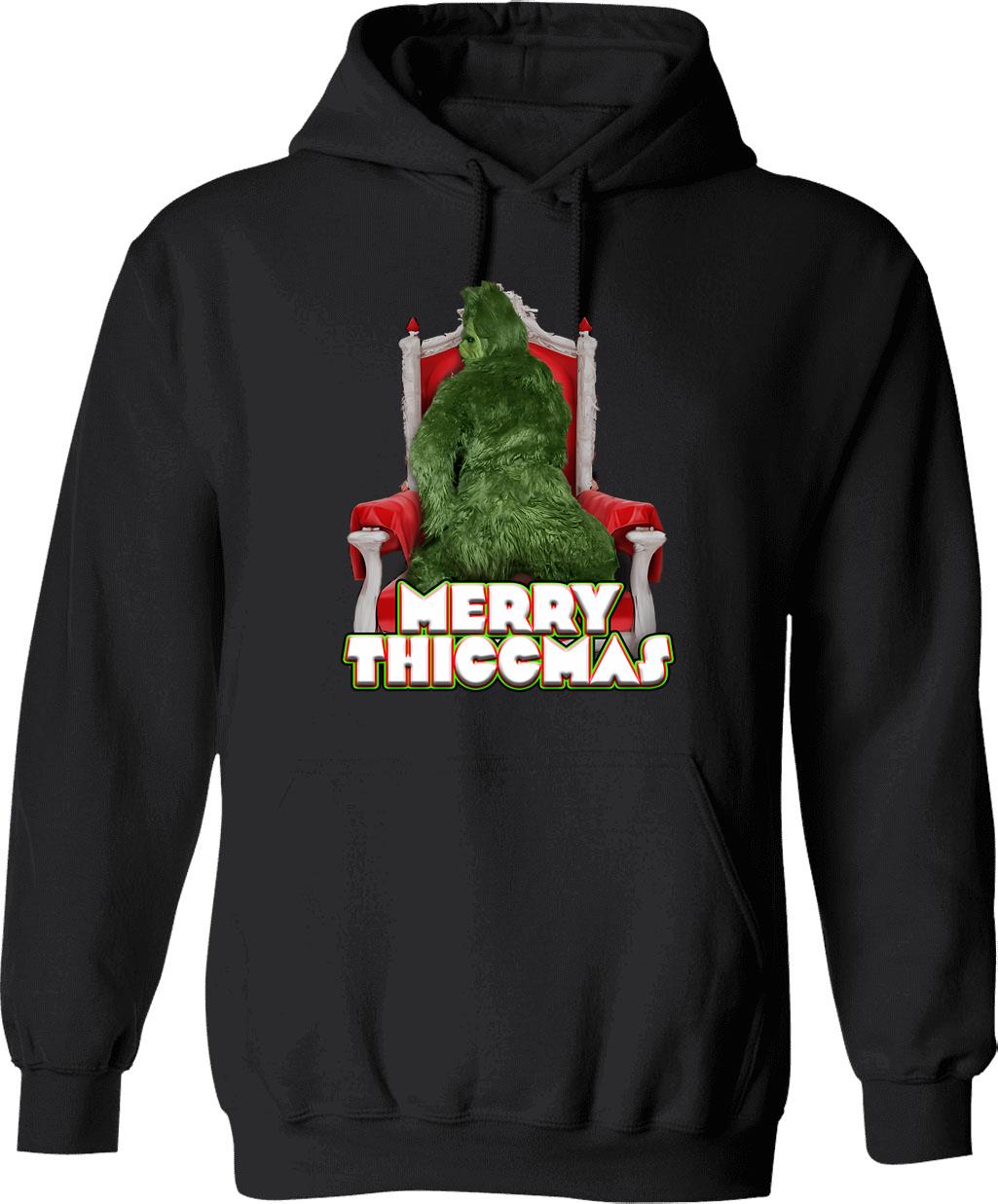 Merry Go Sunset Hoodie - Retro Graphic Pullover Hoodie for Men & Women - Black