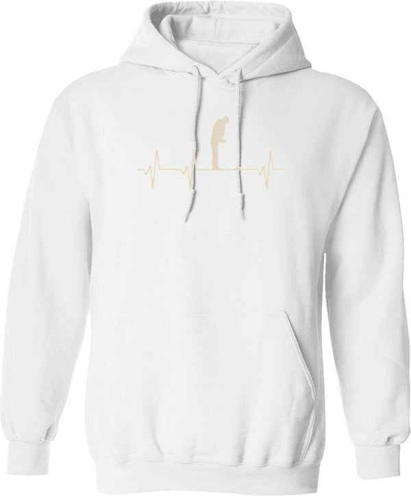 Metal Detecting Detectorist Vintage Detector Patent Print Hoodie - White