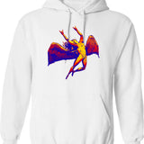 Metal Detecting Heartbeat Pulse Gift For Metal Detectors Hoodie - White