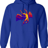 Metal Detecting Heartbeat Pulse Gift For Metal Detectors Hoodie - Blue