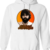 Michael Che Fox Hoodie - Retro Graphic Pullover Hoodie for Men & Women - White