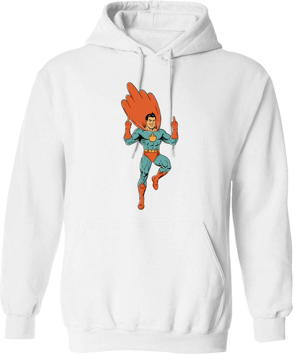 Michael Mcdonald Tribute Hoodie - Retro Graphic Pullover Hoodie for Men & Women - White