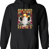 Milf Mushrooms I'd Like To Forage Funny Mushrooms Hoodie - Black