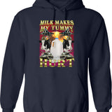 Milf Mushrooms I'd Like To Forage Funny Mushrooms Hoodie - Navy