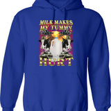Milf Mushrooms I'd Like To Forage Funny Mushrooms Hoodie - Blue
