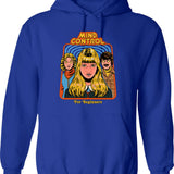 Mimi Like A Grandma Only Cooler Vintage Retro Hoodie - Blue