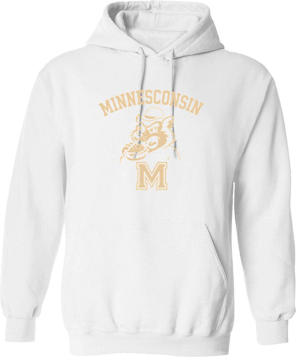 Mini Bike Torque Convertor Hoodie - Retro Graphic Pullover Hoodie for Men & Women - White