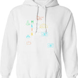 Missing Triggers Is My Passion Hoodie - Retro Graphic Pullover Hoodie for Men & Women - White