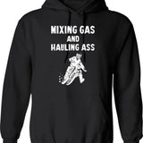 Mitch Hedberg - Dogs Hoodie - Retro Graphic Pullover Hoodie for Men & Women - Black