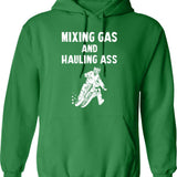 Mitch Hedberg - Dogs Hoodie - Retro Graphic Pullover Hoodie for Men & Women - Green