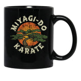 Miyagi-Do Karate 1984 Black Coffee Mug, Gift Coffee Mug - Black