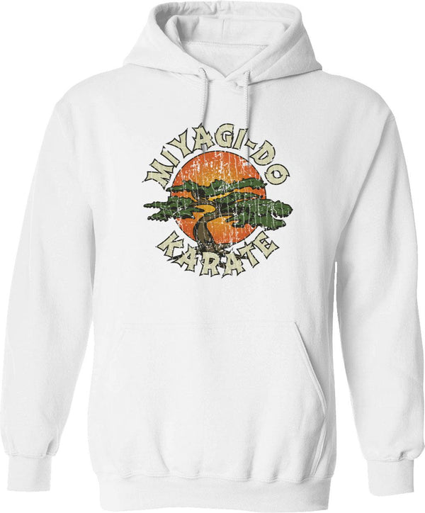Miyagi-Do Karate 1984 Graphic Pullover Hoodie - White