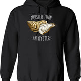 Moby Sushi Hoodie - Retro Graphic Pullover Hoodie for Men & Women - Black