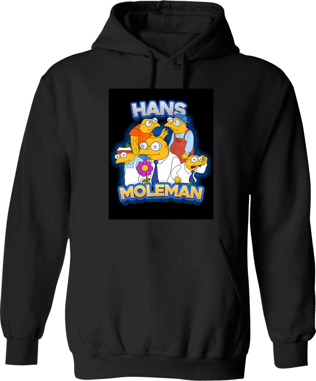 Moke My Day Hoodie - Retro Graphic Pullover Hoodie for Men & Women - Black