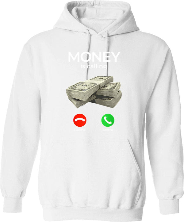 Mondaze Hoodie - Retro Graphic Pullover Hoodie for Men & Women - White