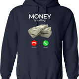 Mondaze Hoodie - Retro Graphic Pullover Hoodie for Men & Women - Navy