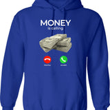 Mondaze Hoodie - Retro Graphic Pullover Hoodie for Men & Women - Blue