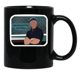 Moneyball Quote Black Coffee Mug, Gift Coffee Mug - Black