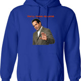Monk You'll Thank Me Later Funny T-Hoodies and Accessories Graphic Pullover Hoodie - Blue