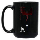 Monster Hunter Safi'Jiiva Black Coffee Mug, Gift Coffee Mug - Black