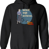 Mood Board Oswald Hoodie - Retro Graphic Pullover Hoodie for Men & Women - Black